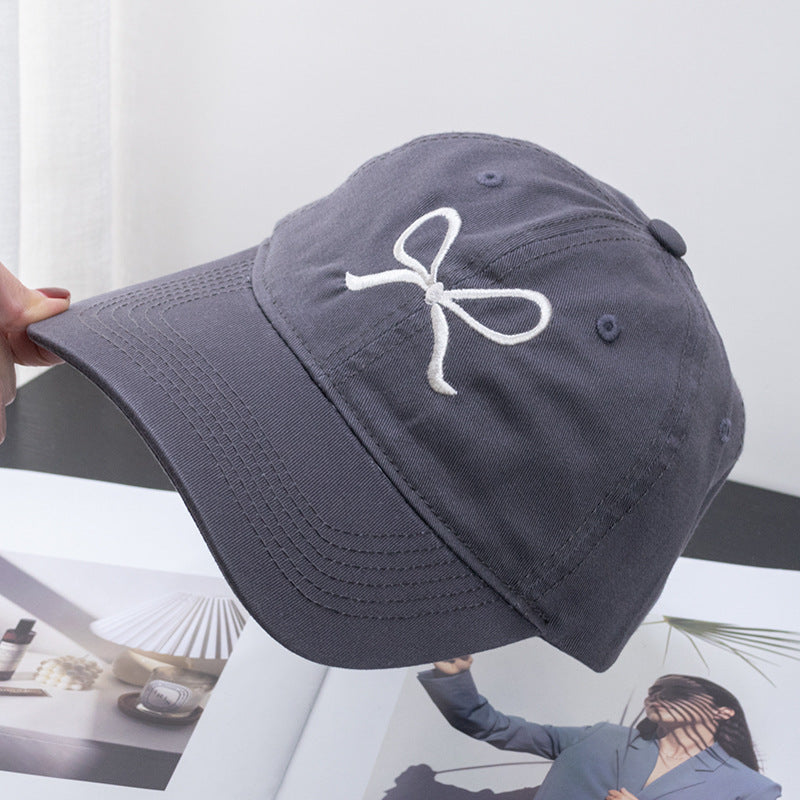 Wholesale Sweet Bow Embroidered Baseball Cap